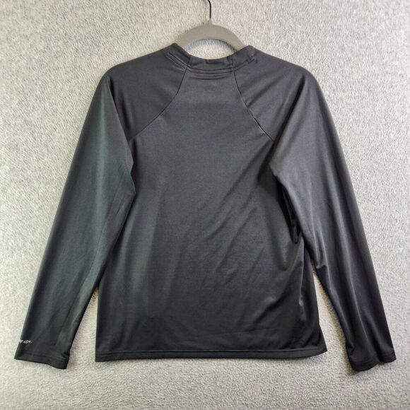 Nike Swim Top Womens M Black Hydroguard Swim Shirt UPF 40 Competition Racing - Picture 12 of 13